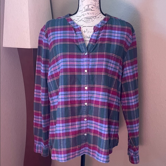 L.L. Bean Flannel Shirt - Picture 1 of 5